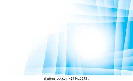 Abstract  white and blue color, modern design stripes background with rectangle shape. Vector illustration.