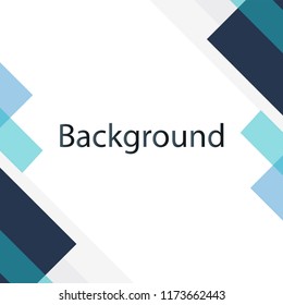 Abstract White Blue Design Background Vector Image
