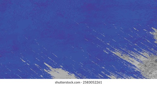 Abstract white and blue Dirty Grunge Background with Halftone Effect. 