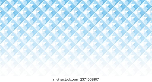 Resumen de textura de fondo geométrico azul y blanco para el diseño de plantillas de banner de volante de folletos