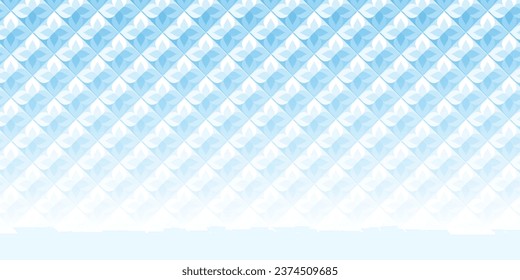 Abstract white and blue geometric background texture for brochure flyer banner template design