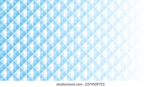 Abstract white and blue geometric background texture for brochure flyer banner template design