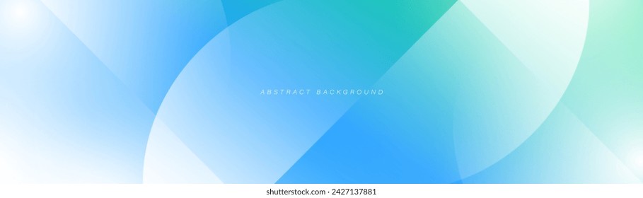 Fondo de curva geométrica blanco y azul abstracto. Moderno patrón de líneas brillantes de moda mínima. Ilustración de vector