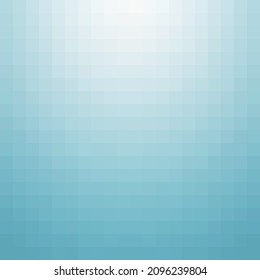 Abstrakter, weißer und blauer Farbverlauf-geometrischer Hintergrund. Vektorgrafik.