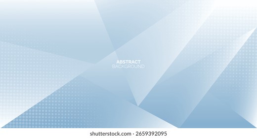 Abstractas fondo moderno blanco y azul con Formas geométricas mínimas. Diseño de patrón gráfico moderno. Textura de degradado blanco y azul simple.