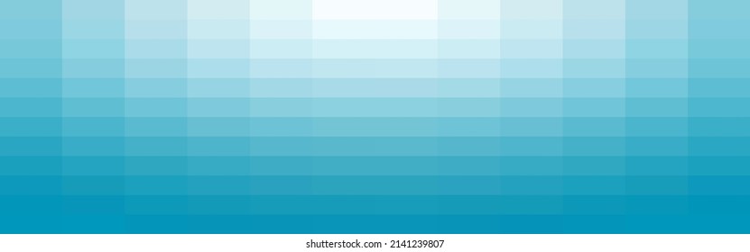 Resumen del fondo del cartel de mosaico rectangular blanco y azul. Ilustración vectorial.