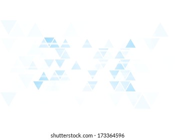 Abstract white and blue tech backdrop