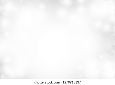 abstract white bokeh background. . light grey texture. soft lights wallpaper. gradient mesh eps 8