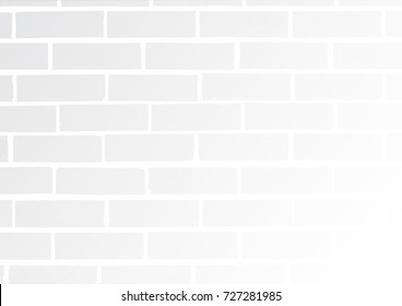 Abstract White brick background , background can used for wallpaper or design , vector.
