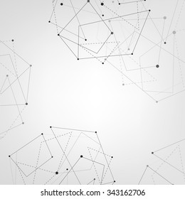 Abstract white bright minimalistic vector background.