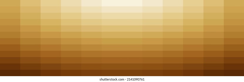 Abstract White And Brown Rectangle Mosaic Banner Background. Vector Illustration.