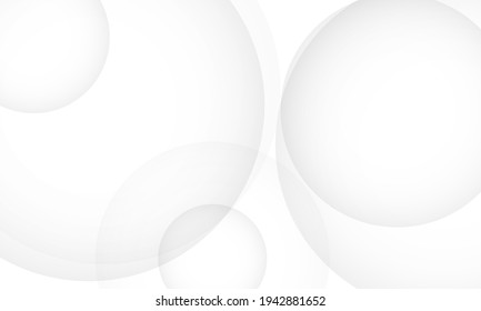 Abstract white circle background poster with dynamic. technology network Vector illustration.