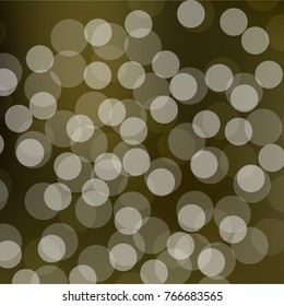 Abstract white circles