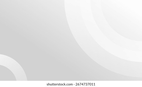 Fundo de círculos brancos abstratos. Aplicável para cartão-presente, capa, cartaz. Design de cartaz

