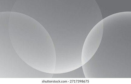 Fundo de círculos brancos abstratos. Vetor Eps10