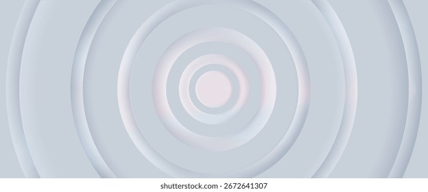 Abstractas líneas de círculos blancos sobre fondo gris. con efecto de iluminación brillante. presentación, póster, curva, brhouce, alisador, desorden de degradado, EPS10