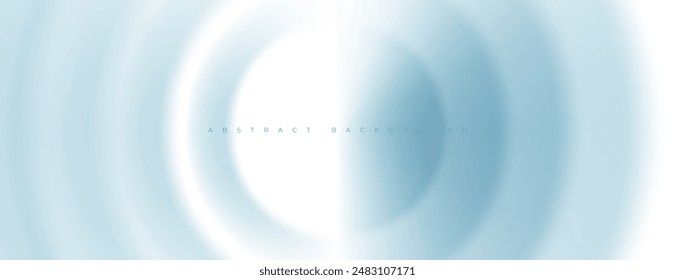 abstract white circles texture background. circular white blue design