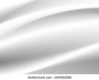 Abstract white cloth vector blur background