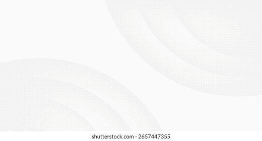 Abstract white color background. Dynamic shapes composition eps 10.