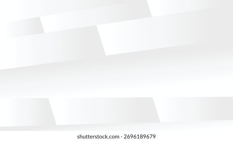 abstrakter weißer Farbverlauf mit geometrischer Form 