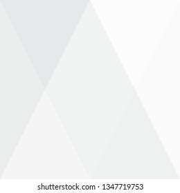 Abstract white color pattern of geometric shapes, Geometric triangular background, vector