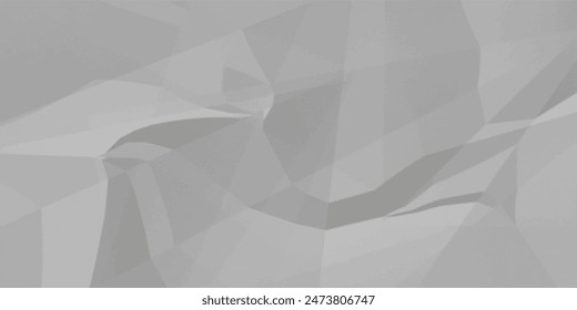 Fondo blanco Abstractas de la textura del papel arrugado, hoja blanca vacía del papel arrugado. Ilustración vectorial