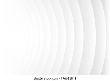 Abstract white curve Background, light and shadow ,Vector