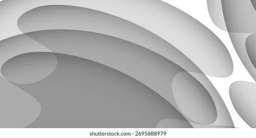 Abstractas diseño de onda de curva blanca suave suave moderno hermoso fondo de Vector de lujo