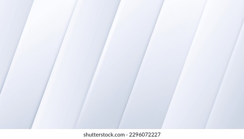 Resumen de formas de líneas geométricas diagonales blancas con una plantilla de diseño minimalista moderna. Ilustración del vector