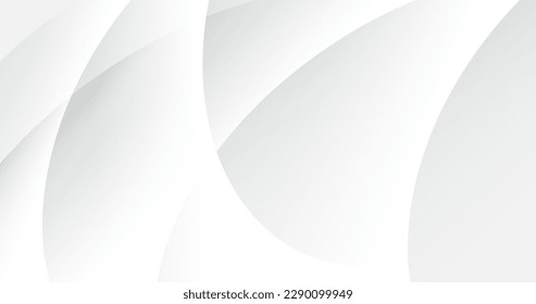Abstract white digital dynamic wave background. Futuristic hi-technology concept. Business banners, flyers, and presentations. Vector illustration