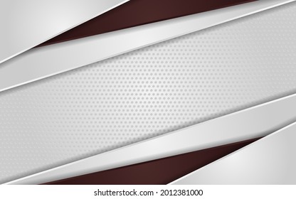 Abstract white dot texture background with gradient brown