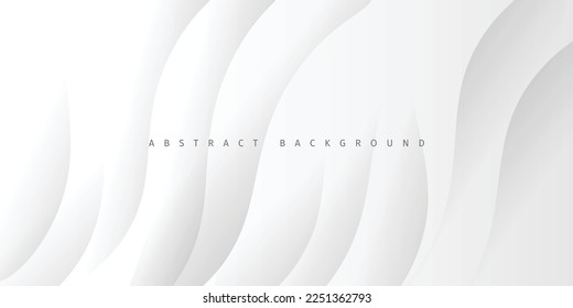 Abstract white dynamic background illustration template design. Vector Eps 10