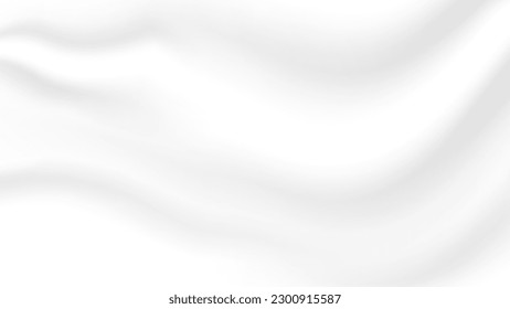 tela blanca abstracta con fondo suave y suave para el elemento de diseño gráfico 