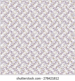 abstract white flowers background