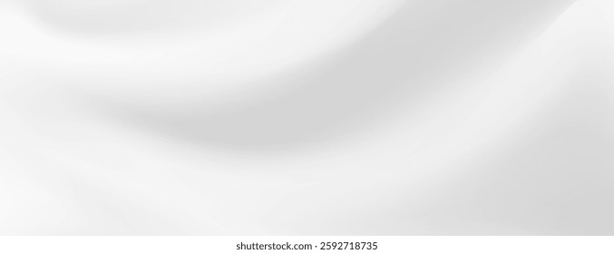 Abstract white flowing texture background. 