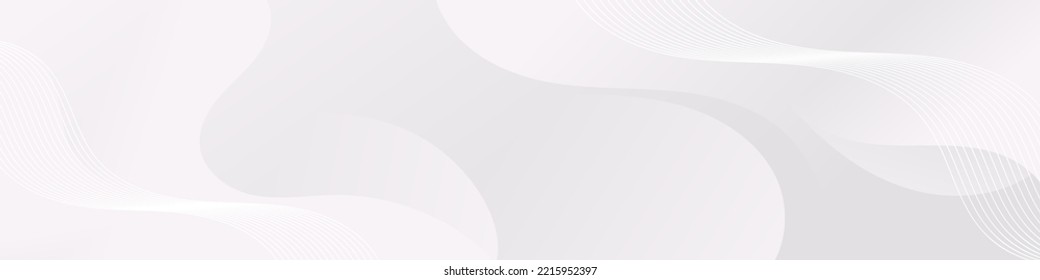 Resumen de la plantilla de la pancarta del líquido blanco. Diseño de fondo moderno. color de gradiente. Ondas dinámicas. Composición de formas líquidas. Ajustar para banderas
