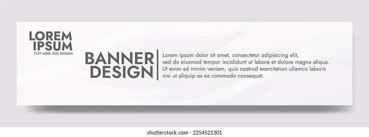 Abstract White Fluid Banner Template. Modern background design. gradient color. Dynamic Waves. Liquid shapes composition. Fit for banners