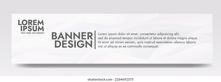 Resumen de la plantilla de la pancarta del líquido blanco. Diseño de fondo moderno. color de gradiente. Ondas dinámicas. Composición de formas líquidas.  Ajustar para banderas