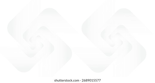 Forma de fondo de diseño de arte geométrico blanco Abstractas. ilustraciones simples modernas