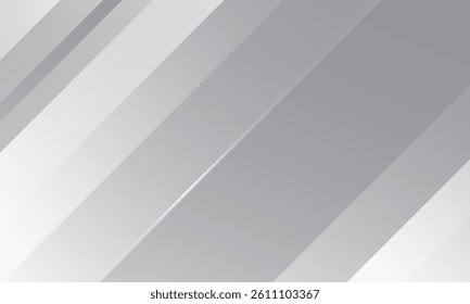 Abstract white geometric background design. Vector illustration