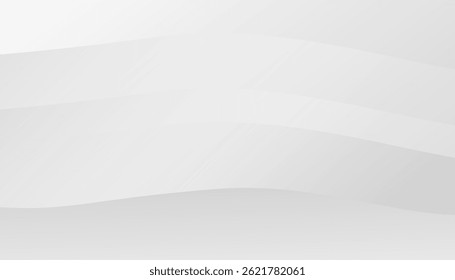 Abstract white geometric background design. Can be used for posters, banners, web pages, headers, covers