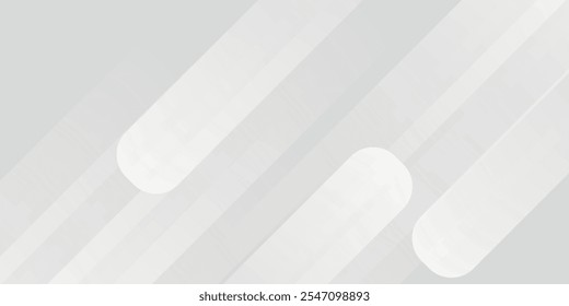 Abstract white geometric background. Dynamic shapes composition. gradient vanishing circles. Creative illustration for poster, web, landing, page,