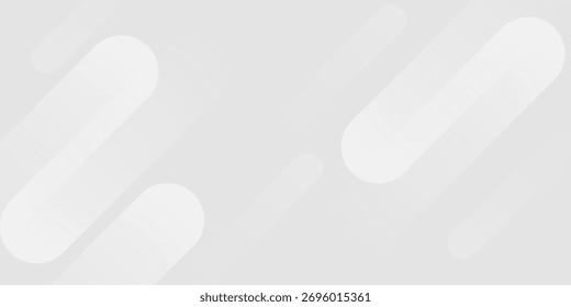 Fondo geométrico blanco Abstractas. Composición de Formas dinámicas. Círculos de desvanecimiento de gradientes.