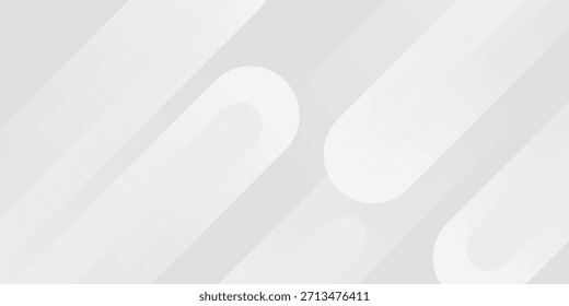 Fundo geométrico branco abstrato. Composição de formas dinâmicas. círculos que desaparecem de gradiente. Ilustração criativa para cartaz, web, landing, página, capa