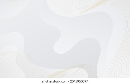 Resumen de fondo geométrico blanco. Diseño de fondo moderno. color de gradiente. Composición de formas fluidas. Apto para el diseño de la presentación. sitio web, base para banners, fondos de pantalla, folletos, carteles