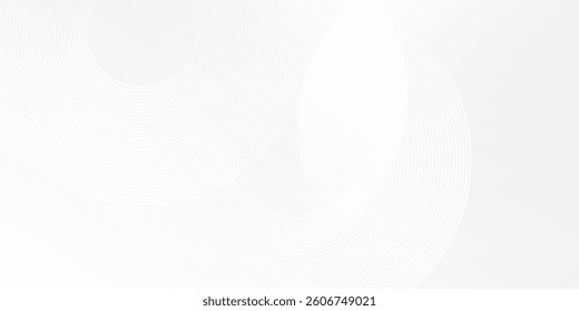 Abstract white geometric abstract background overlap layer on bright background abstract simple