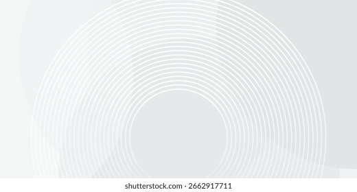 Capa abstracta geométrica blanca Abstractas de la superposición del fondo en el espacio brillante con la decoración simple del efecto de las líneas