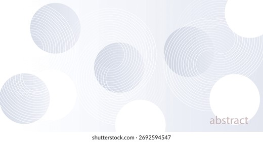 Abstractas El fondo geométrico blanco se superpone en el espacio brillante con la decoración del efecto de las líneas. 