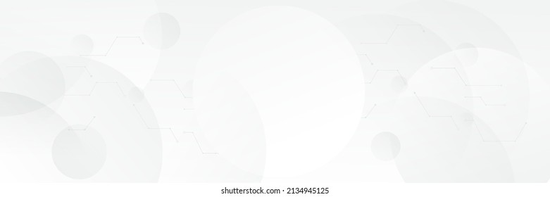 Abstract white Geometric banner design background.