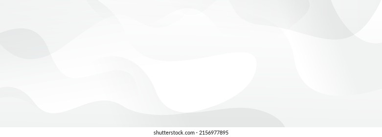 Abstract white Geometric banner design background.